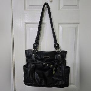 Rosetti Large Black Hobo Bag